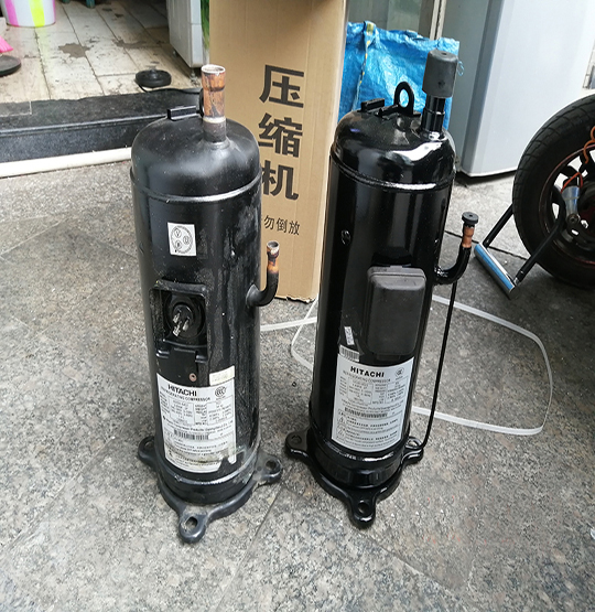 建华中央空调压缩机的更换维修